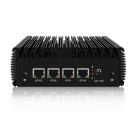 HUNSN Micro Firewall Appliance, Mini PC, OPNsense, Untangle, VPN, Router PC, Intel Celeron J4125, RJ