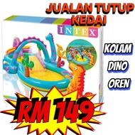 Intex Bestway Kolam Renang Kids Swimming Pool with Slide Playground Inflatable Playpool 57135/57158/