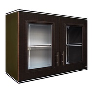 ตู้แขวนคู่ ZIRCON KING PLATINUM CU-POA-2Z 90X67.8X34CM โอ๊คดำ