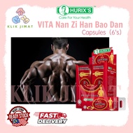 (KLIKJIMAT)  HURIX'S VITA Nan Zi Han Bao Dan Relief Fatigue & General Debility Capsule (6's) 好力维他男子汉