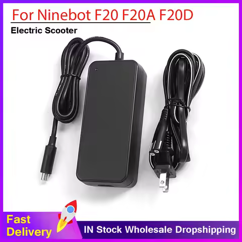 42V 1.7A Battery Charger For Ninebot ES1 ES2 ES3 ES4 E22 E25 T15 F20 F20 F20A F20D F25 F30 F30D F30E