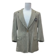 GIORGIO ARMANI灰色格紋西裝外套 vintage 二手中古