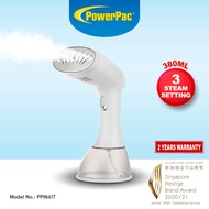 PowerPac Garment Steamer Handheld 3 Steam Setting (PPIN617)
