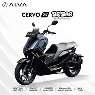 ALVA - ALVA CERVO X Sepeda Motor Listrik Berlangganan Baterai Sewa