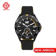 CAT DOME QD-161-21-127 Black Silicone Band Analog Watch | 10 ATM | 43MM | 2Y Warranty