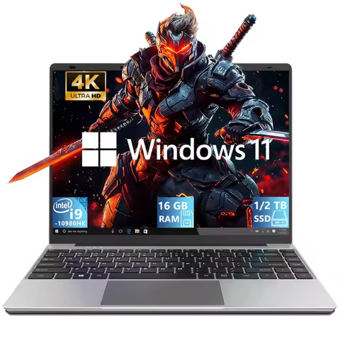 2026 Gaming i9 Laptop Windows 11 14.1"Intel Core i9 10980HK Computer 16GB RAM 1TB 2TB SSD Portable P