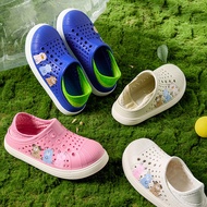 Cheerful Mario Sandal Budak Lelaki Multicolor Slip-on Anti Slip and Breathable Shell Heads Shoes Kid