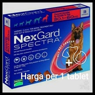 ! New Nexgard Spectra Worm Dog Lice Medicine Size Xl - Original