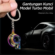 GANTUNGAN Turbo Car Engine Keychain Keychain - YL2