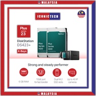 0TB~48TB HAT3310 Synology DiskStation DS423+ 6GB RAM Memory (Default 2GB+4GB) 4-Bay NAS or DS425+ En