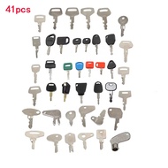 41pcsHeavy Equipment Construction Ignition Key For Caterpillar Jcb Yanmar Kobelco For Volvo BOBCAT H