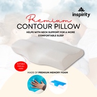 inspirity Memory Foam U shape Neck Pillow Orthopedic Pillow Cervical Neck Support