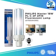 PHILIPS Master 18W PLC 2P 2PIN Fluorescent Lamp Light Tube (827/830/840/865)