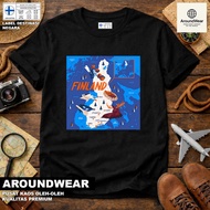 FINLAND 21 SOUVENIR T-SHIRT, WEAR ORIGINAL FINLAND COUNTRYTAG, PREMIUM SOUVENIR MATERIAL, GIFT