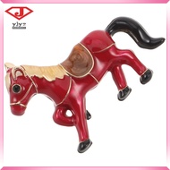 Foal Brooch Outfit Accessories Cowgirl Pins Antique Horse Jewelry Brooches for Women  yuanjingyouzha