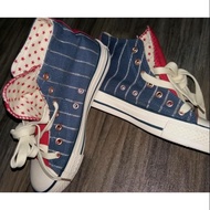 MCO MARKDOWN !!High cut denim women shoes inspired converse size 36(230)