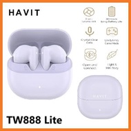 (紫色) HAVIT TW888 Lite 半入耳真無線藍牙耳機