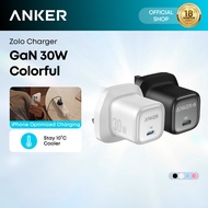 Anker Zolo PD Fast Charger GaN Charger Ice-Cooled Fast Charging Slim Wall Charger (20W/30W)