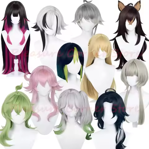NewGame Genshin Impact Sumeru Cosplay Nahida Tighnari Collei Fischl Cyno Al Haitham Nilou Dehya Wig