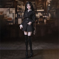 Four Points BJD Doll anubis SD Noble Girl White Shirt Cool Handmade Makeup