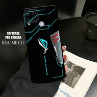 HP REALME C15 Case - Latest REALME C15 - REALME C15 Softcase - Pro Camera Softcase - Casing REALME C