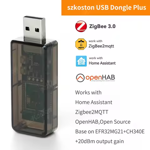 Zigbee USB Dongle Plus-E Gateway Universal Zigbee USB Hub for Home Assistant OpenHAB Zigbee2MQTT Wir