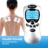 COD Health Herald Alat Terapi Akupuntur Elektronik Pijat EMS 4 Pad SY D3 / alat akupuntur elektrik t
