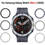 PC Bezel Ring Case Compatible for Samsung Galaxy Watch Ultra 2 (2026) 47mm Scale Bezel Accessories