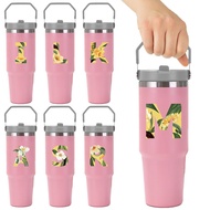 Cold Storage 900ml 304 Stainless Steel Handheld Water Bottle botol Air Prom Straw Handle termos