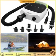 [Ueb Flagship Mall]Electric Air Pump 20PSI Inflator Pump with 6 Nozzles Dual Stage Inflation for Inf