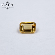 Citrine (Octagon) | 黄水晶 | November Birthstone | Natural Gemstones | Batu Permata Asli