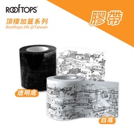 R ROOFTOPS Roof Floor Cover Taiwan Cultural Creative Illustration Printing Tape 5.8cm Wide Packing S