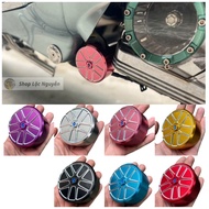 101 FACTORY type damper cover button for Vespa Sprint/ Primavera full CNC aluminum