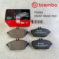 Original Brembo P50093 Mercedes W176, W246, W117 Front Disc Pad brake pad (depan)
