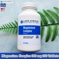 แมกนีเซียม Magnesium Complex 300 mg 250 Tablets - Lake Avenue Nutrition