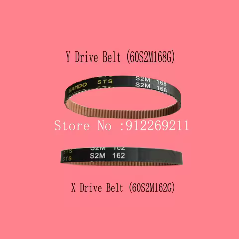 For Graphtec CE6000-40 CE6000-60 CE6000-120 Cutter Plotter X and Y Drive Belt 60S2M168G 60S2M162G Mo