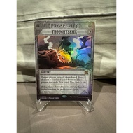 MTG Outlaws of Thunder Junction Breaking News Foil: Thoughtseize (0020-Showcase)