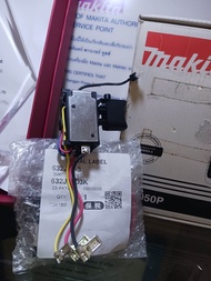 Makita อะไหล่สวิตซ์สว่านไร้สาย 12 โวลล์ รุ่น TD110D HP331D DF331D HP333 DF333 part no.632J77-3 ใช้ปร