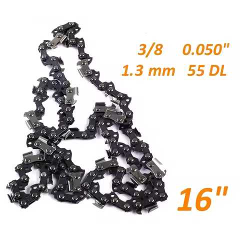 16"Chainsaw Chain Metal 55 Drive Links For STIHL 009 011 017 018 020T MS170 MS180 3/8LP 0.050 Chains