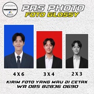Print Passport Photo Package 8pcs, Size 4x6 3x4 2x3 glossy