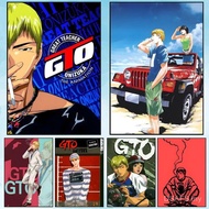 GTO Anime Great Teacher Onizuka Painting Calligraphy Canvas Poster: Crease Free Waterproof Durable A