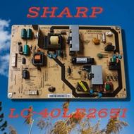 Sharp LC40le265M TV PSU - Sharp 40le265M TV power Supply - Sharp LC40le265M TV PSU