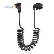 3.5mm Spring Earphones Single Side Headphones Earbuds Wired Headset for Mobile Phone MP3 Computer