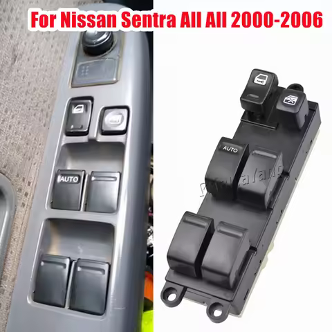 For Nissan Sentra 2000-2006 Power Window Lifter Master Control Switch 25401-4M501 25401-6Z500 25401-