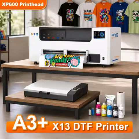 A3 XP600 DTF Printer Impresora XP600 DTF Printer Machine Roll Film Printer Direct Fabric Textile DTF