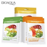 BIOAQUA Plant Extraction Formula Plant Enzyme Facial Mask Moisturizing Hydrating Mask Face Skincare