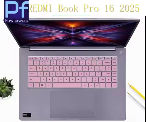 For Xiaomi REDMI Book Pro16 2025 2024 / RedmiBook 16 2025 2024 Silicone Laptop Keyboard Cover Protec