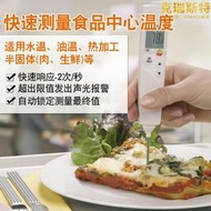 【可開發票】德圖testo106中心溫度計103廚房探針烘焙防水探針精度測溫計