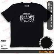 Plus Size TShirt Round Neck Cotton Design Robin Ruth 03 Color Black code TSRR03BLK