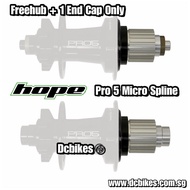 Hope Pro 5 Series Free Hub To 12 Speed MTB Shimano Micro Spline Freehub Cassette